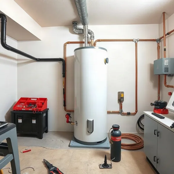 Professional Gas Water Heater Installation in Torrance carried out by a licensed technician